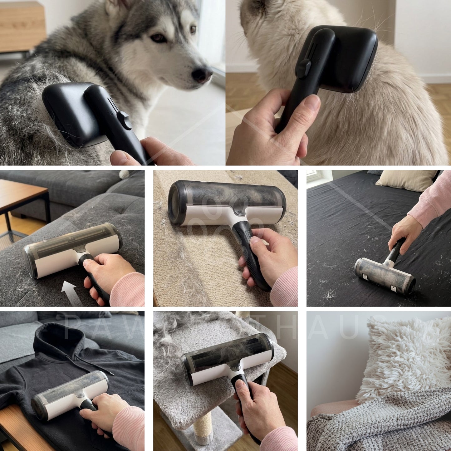 PawfectHaus Fur Control Duo